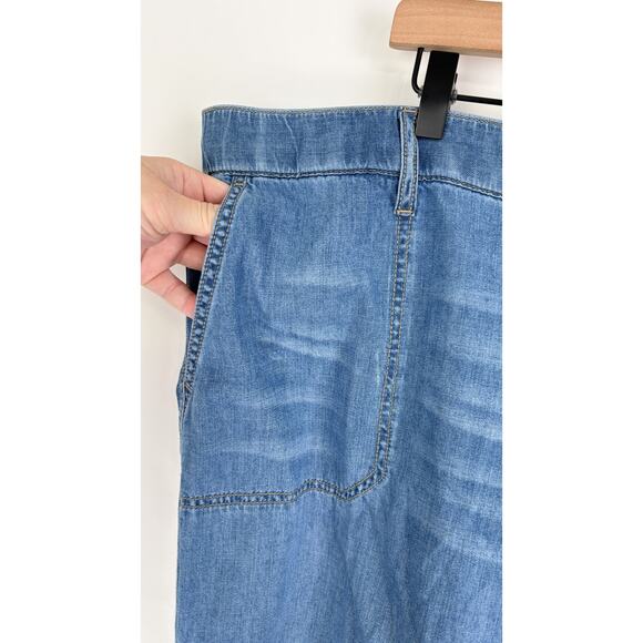 Torrid Pull On Mid Rise Wide Leg Light Weight Jean Womens Plus Size 4X New - Picture 6 of 13